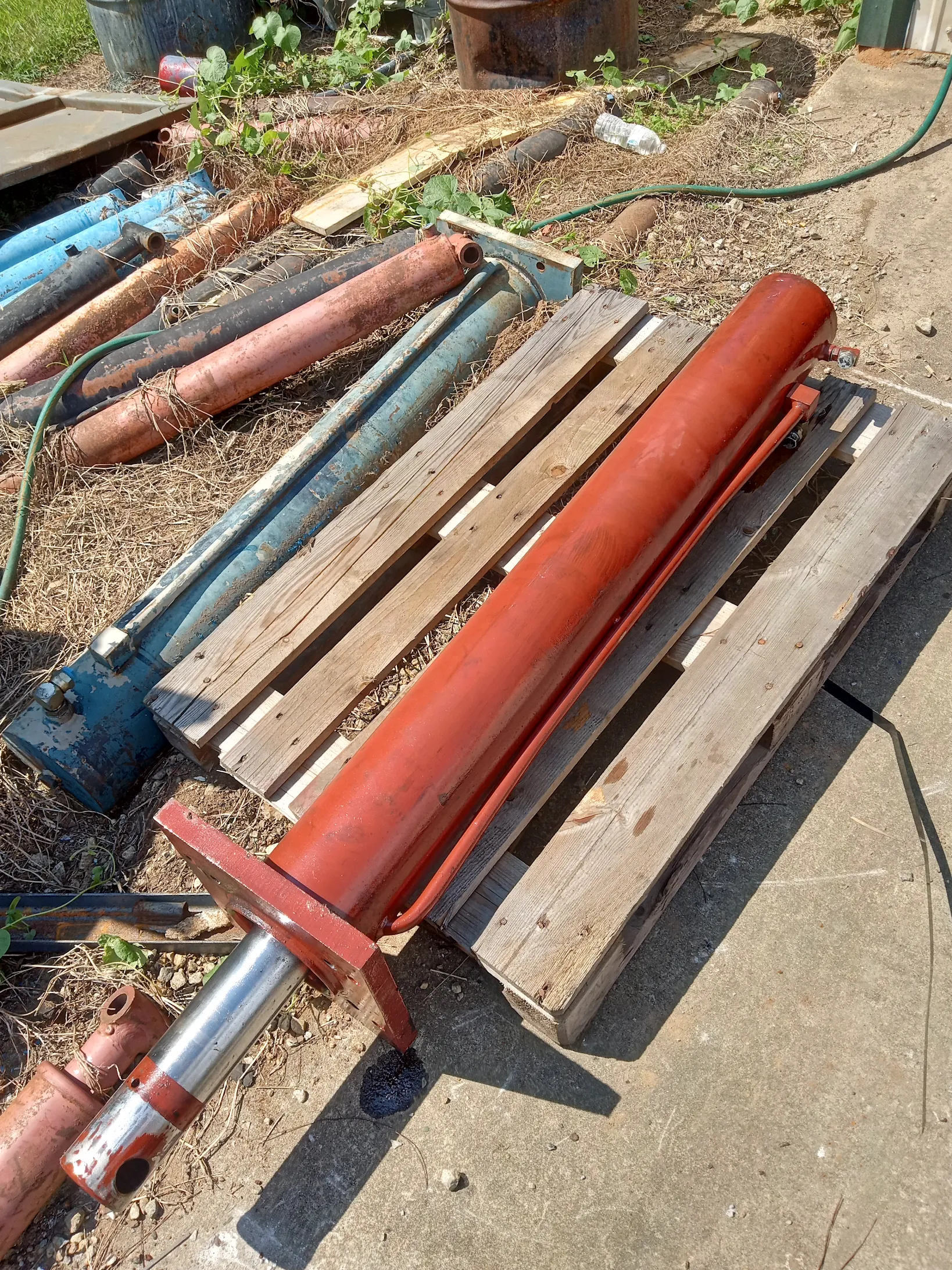 Container repair component repaired by CRS